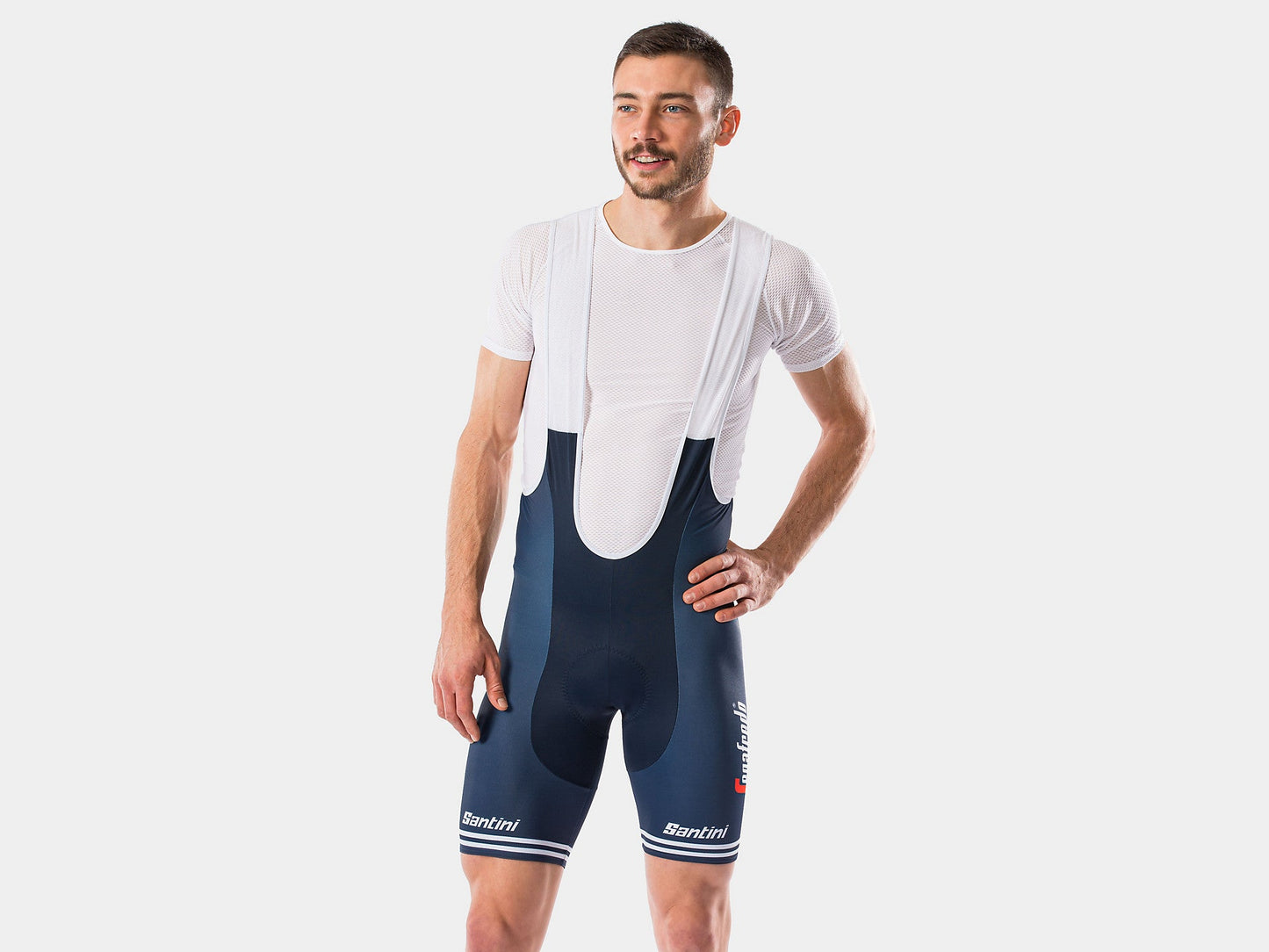 Salopette Corta Santini Trek-Segafredo Team Replica