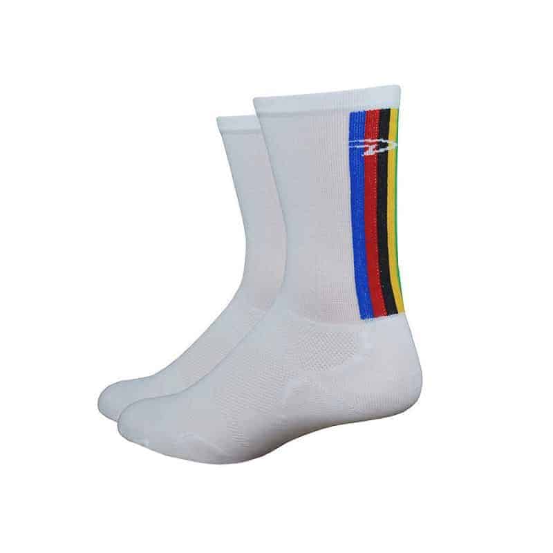 CALZINI DEFEET LEVITATOR LITE, BIANCO-WORLD CHAMP