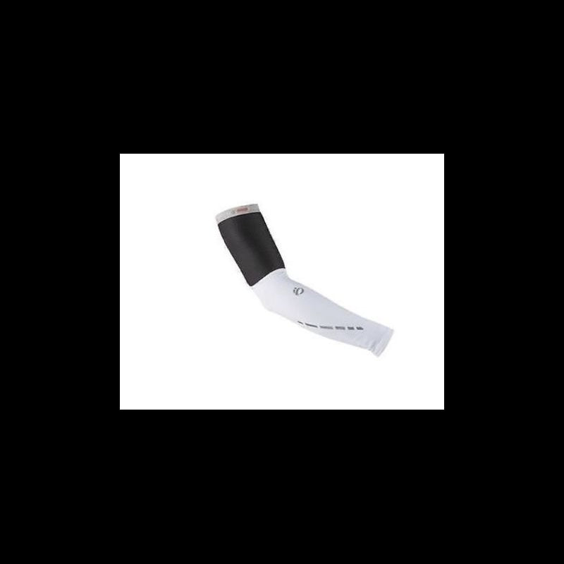 MANICOTTI CICLISMO PEARL IZUMI LEADER ARM WARMER, BIANCO-NERO