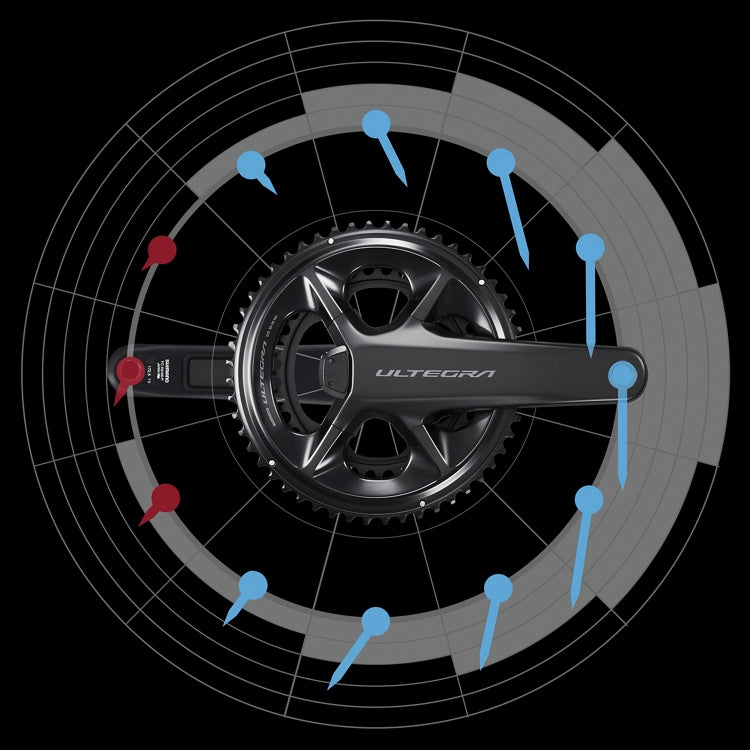 Guarnitura Shimano Ultegra FC-R8100-P Power Meter