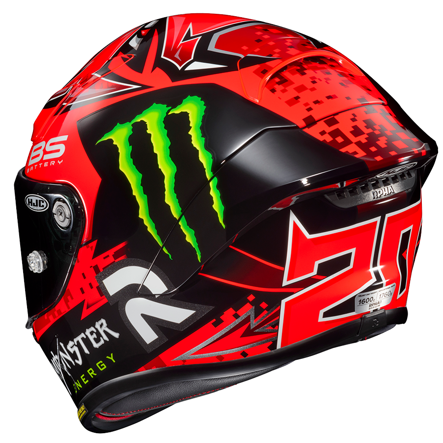 Casco Hjc Rpha 1 Quartararo Replica MC1