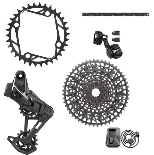 Gruppo Sram X0 Eagle AXS Transmission E-MTB 104 BCD T-Type Senza Pedivelle