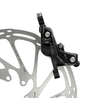 Freno A Disco Sram Level Silver Stealth 4 Pistoni