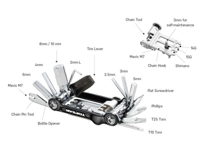 Multiattrezzi Topeak Toolbox T20