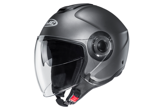 Casco Hjc I40 Semi Flat Titanium